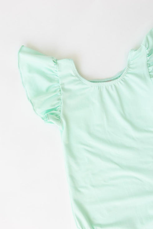 pastel-green-s-s-flutter-sleeve-leotard Mila &  Rose - Sophia's Style--45783--6